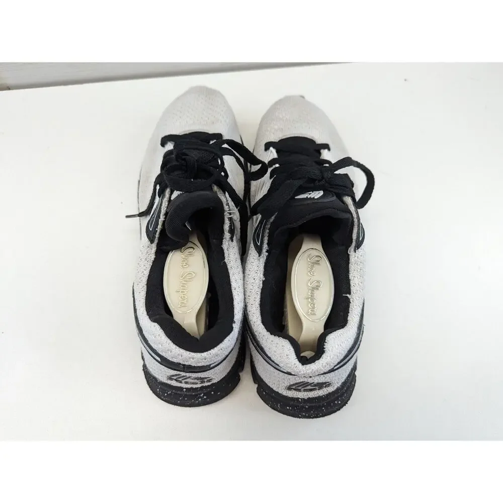 Reebok White Black Splatter Low Top Running Shoes EF6402 AJAX2-k Men's‎ Size 8.5 - Picture 5 of 14